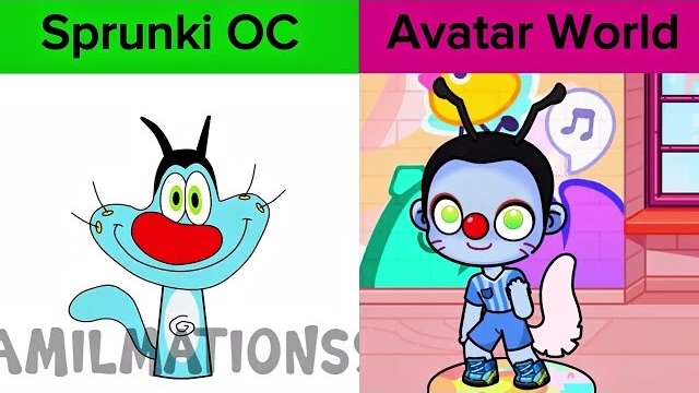 МОЙ СПРУНКИ ОС: PLAYER, OGGY И АРБУЗ! 🍉🔥 | AVATAR WORLD