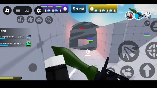 Играю в RIVALS противники RNG (роблокс)