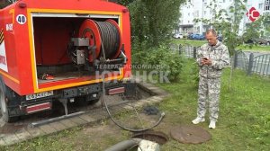В Нефтеюганске продолжаются аварийно‑восстановительные работы на канализационной ветке по улице Нефт