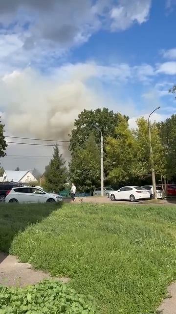 Пожар в Сергиевом Поаде