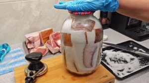 Секретный бабушкин рецепт! 🥓✨ САЛО В БУТЫЛКЕ под железную крышку!