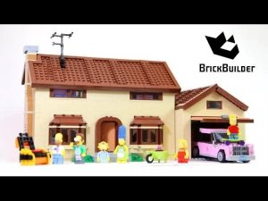 Lego Дом Симпсонов 71006 сборка и обзор
