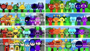 Sprunki - Incredibox но ТОЛЬКО РАДУГА ｜ ЧАСТЬ 2