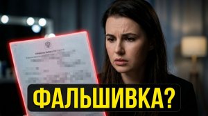 Седокова подделывает документы