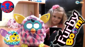 ✔ Ферби Бум и Ярослава играют на новом планшете   Furby Boom with Yaroslava ✔