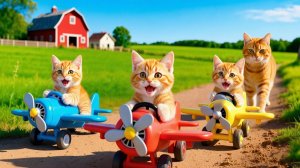 🐾 Мама-кошка подстригает шерсть на ферме и делает тигровую шапку для котят дома🐾🎩🐯
