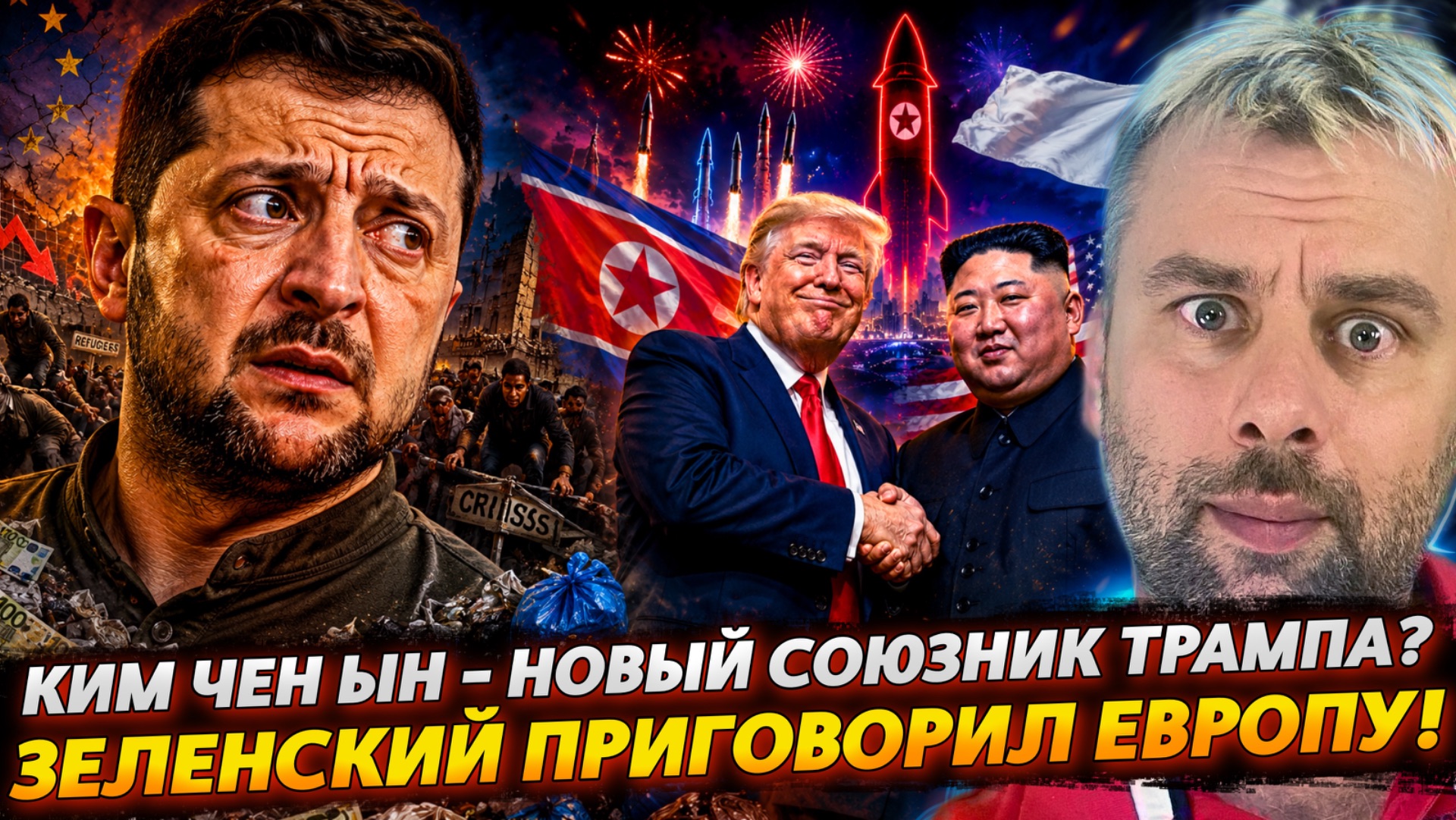 КИМ - НОВЫЙ СОЮЗНИК ТРАМПА? | ЗЕЛЕНСКИЙ ПРИГОВОРИЛ ЕВРОПУ!