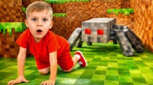 ⚡🍿 Детские квесты и челленджи! Minecraft и другие лабиринты!⚡
