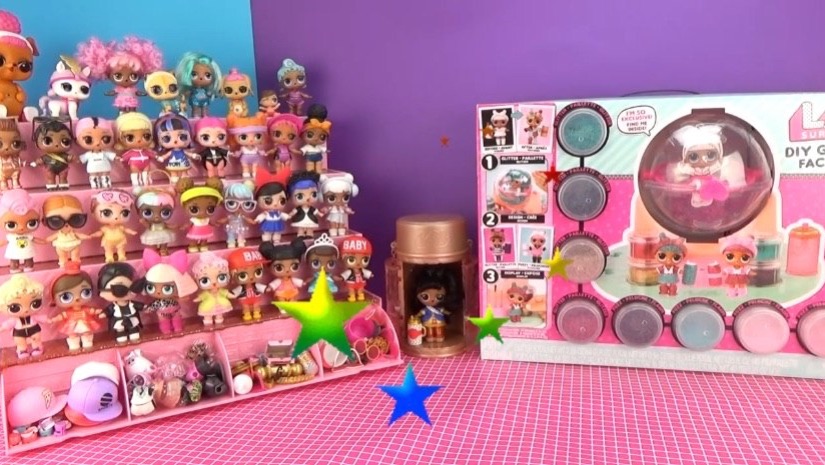 ФАБРИКА ЛОЛ СЮРПРИЗ Распаковка Куклы ЛОЛ ДЕЛАЕМ КРАСИВЫМИ! LOL Surprise Glitter Factory
