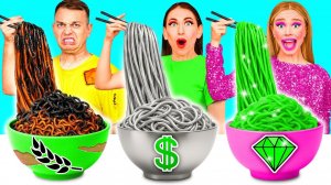 Бедная vs Богатая vs Ультра богатая еда Челлендж # Смешные Ситуации с Едой от Fun Challenge