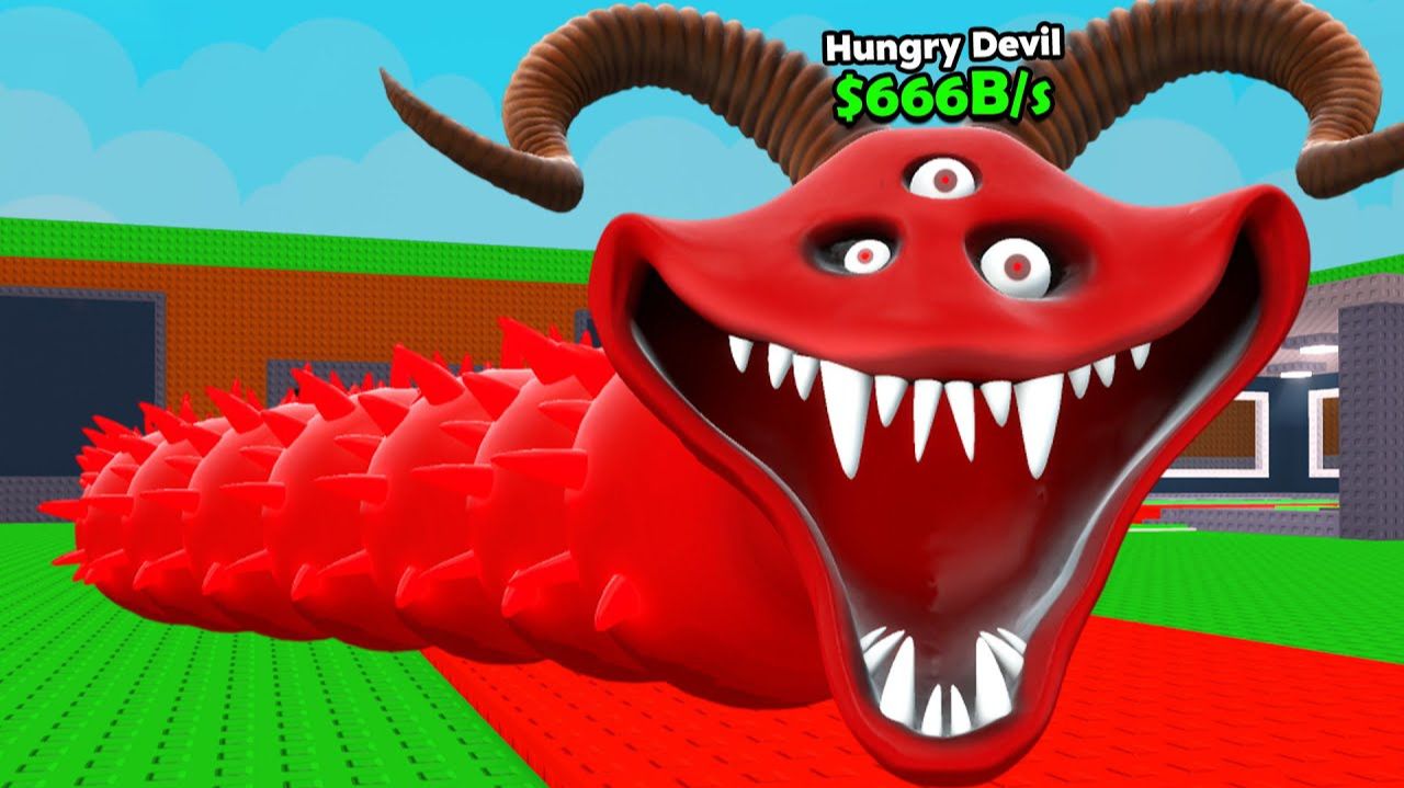 История ANGRY DEVIL ROBLOX HUNGRY WORM в Steal A Brainrot в Garry's Mod