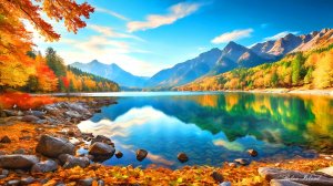 🍂 ОСЕННЯЯ УСПОКАИВАЮЩАЯ МУЗЫКА ДЛЯ СНА  🎵 ОЧЕНЬ КРАСИВАЯ РАССЛАБЛЯЮЩАЯ МУЗЫКА ДЛЯ ДУШИ  НА ОЗЕРЕ