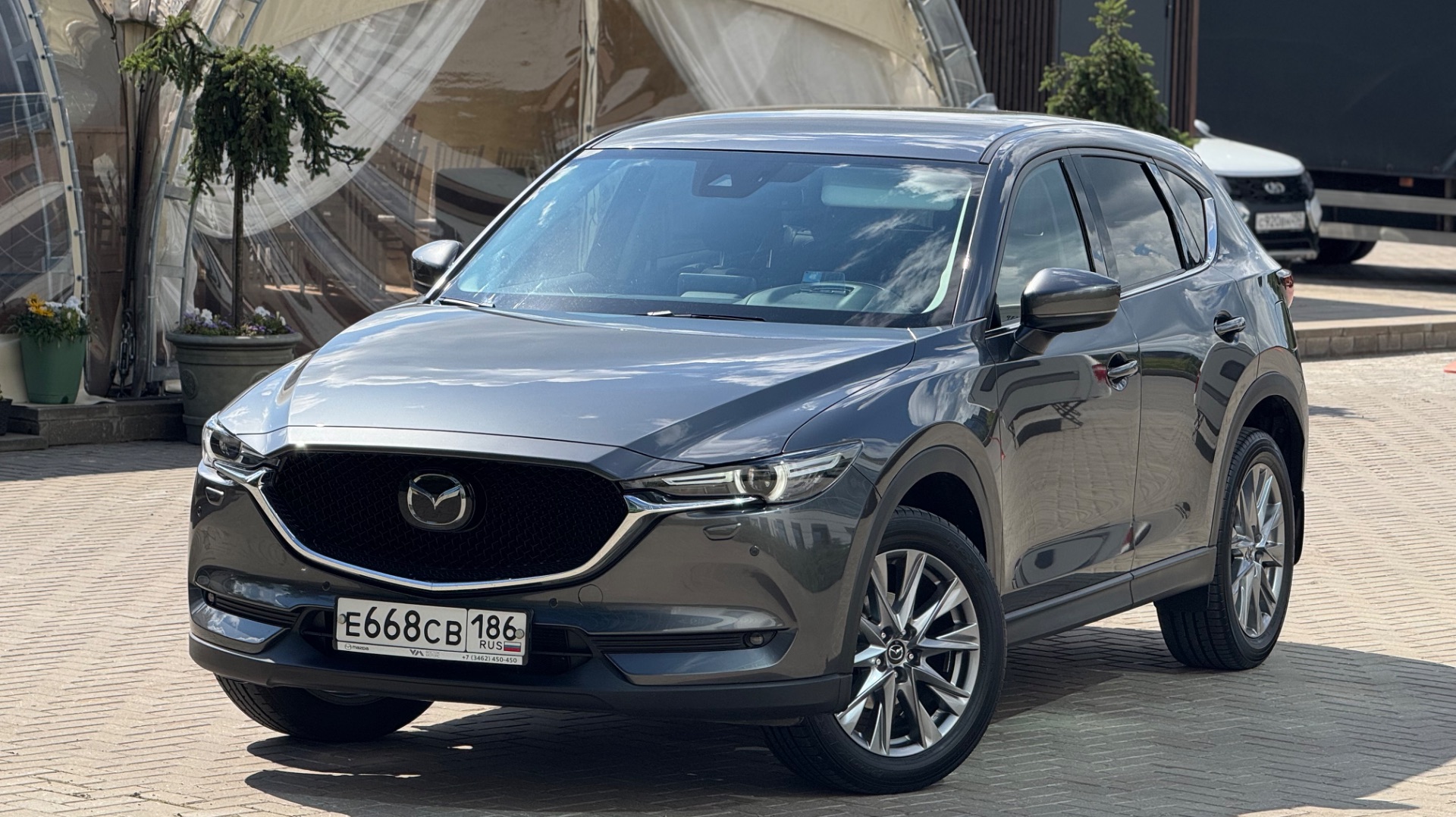 Онлайн показ MAZDA CX-5 в сером цвете 🔥