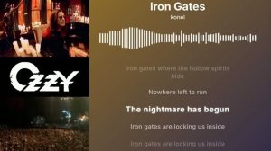 Ozzy Osbourne / Iron Gates / Новая неспетая песня AI