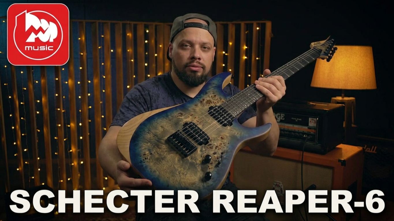 Скорость и сустейн: Тестируем возможности электрогитары Schecter Reaper-6