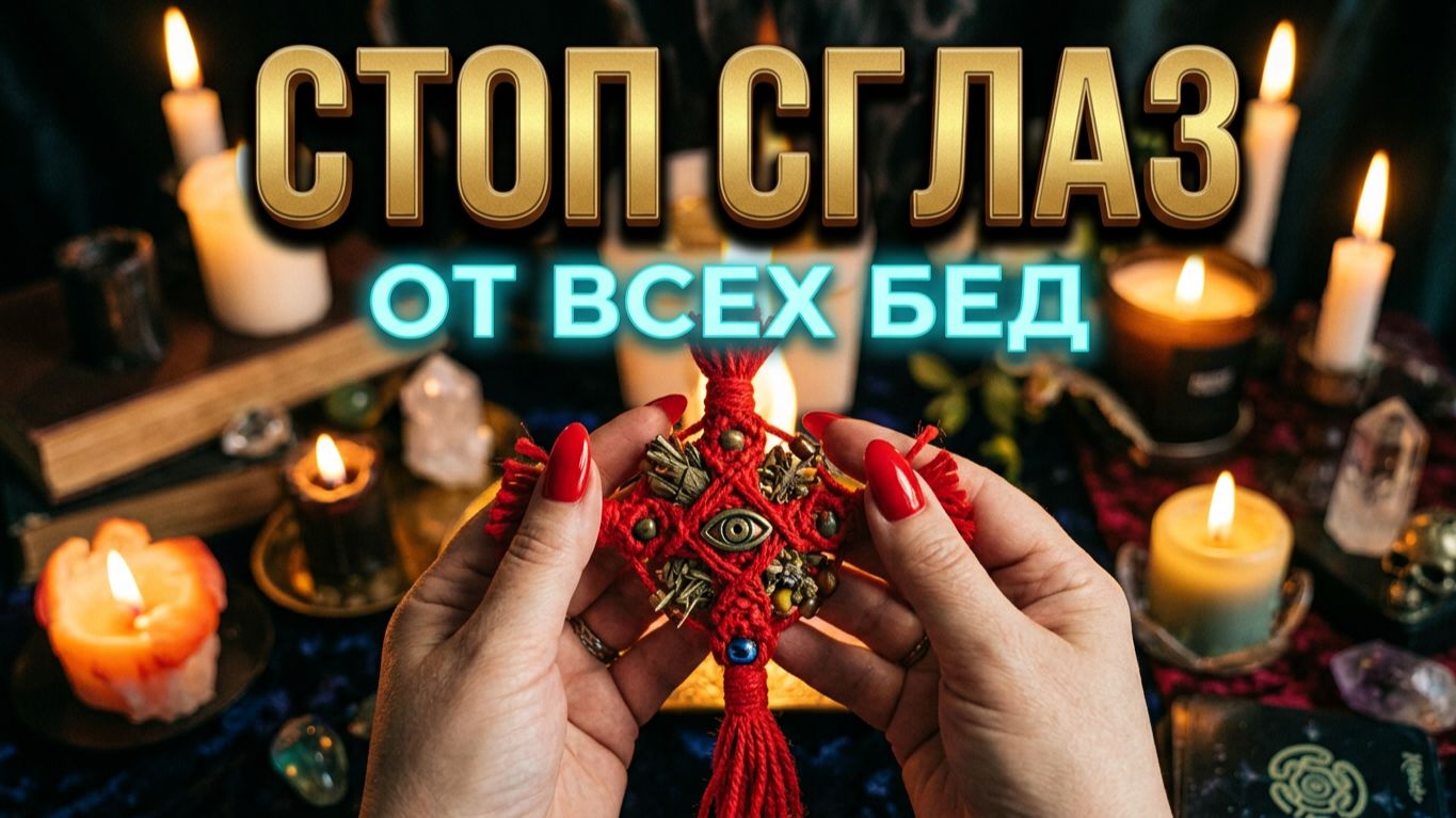 💥 СТОП СГЛАЗ ❗️ ЭТОТ РИТУАЛ УНИЧТОЖИТ ЛЮБОЕ ЗЛО И ВРЕД КРОВНЫЙ ☝️✨😈🍀