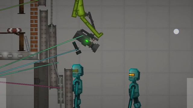 Милон Sandbox роботы против людей
Часть 1