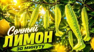 Рецепт Сочного Лимона - За минуту