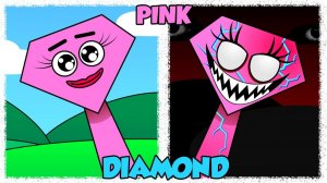 Мой оригинальный персонаж (OC) для Sprunki: Розовый Бриллиант (из Save The Shapes)