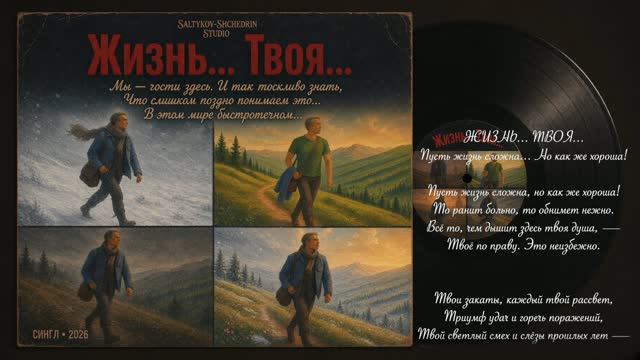 Saltykov-Shchedrin Studio — Жизнь... Твоя... (Официальный сингл, 2026)