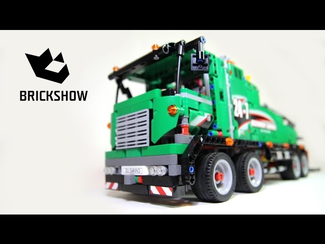 LEGO Technic 42008 Сервисный грузовик — Сборка модели (Коллекция 9/12)