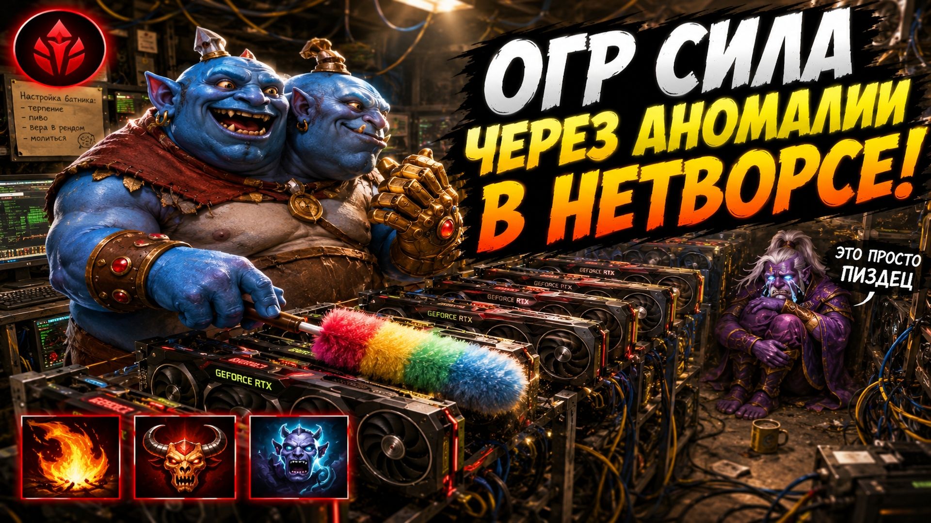 ОГР СИЛА ЧЕРЕЗ КРИПТАФЕРМУ В WORLD OF DOTA!