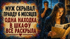 Муж скрывал от неё правду 6 месяцев. Она узнала это по ОДНОЙ находке в шкафу.