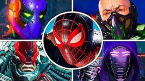Spider-Man Miles Morales - All Bosses & Ending (PS4)
