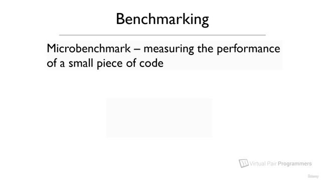 S17.E84 - Why Benchmarking Isn't Straight Forward.