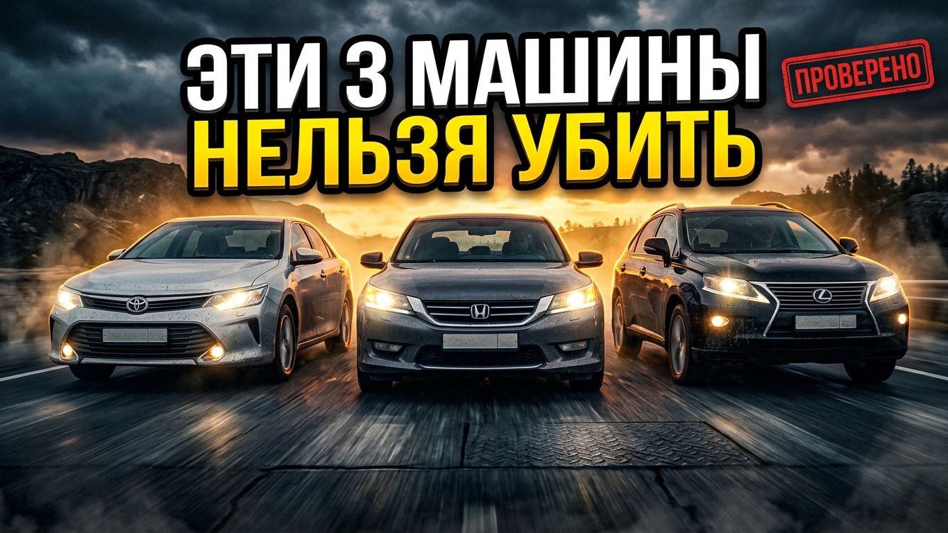 ЭТИ 3 МАШИНЫ ПРОСТО НЕ ЛОМАЮТСЯ
