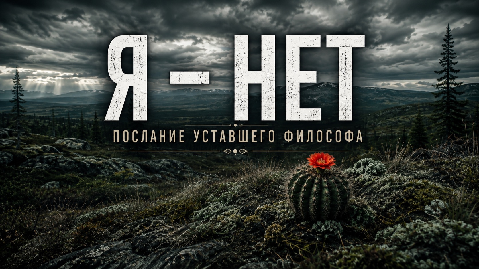 Я — НЕТ | Послание уставшего философа