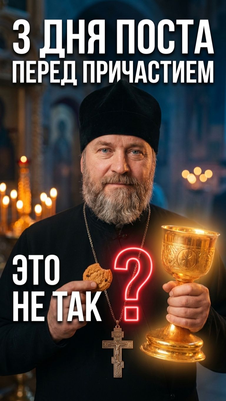 Сколько дней поститься перед причастием? Отвечает священник 🍪