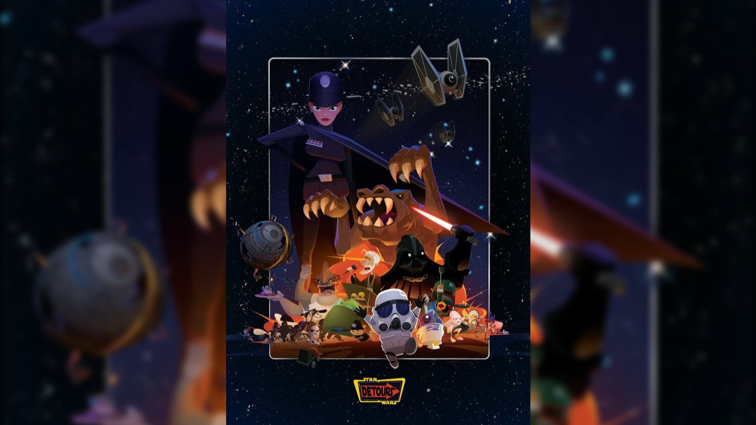 Звёздные войны: Окольные пути - Star Wars Detours - Трейлер мультфильма