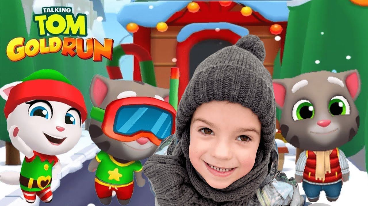 Прохождение игры Говорящий Том 🐱 Бег за золотом | TALKING TOM GOLD RUN