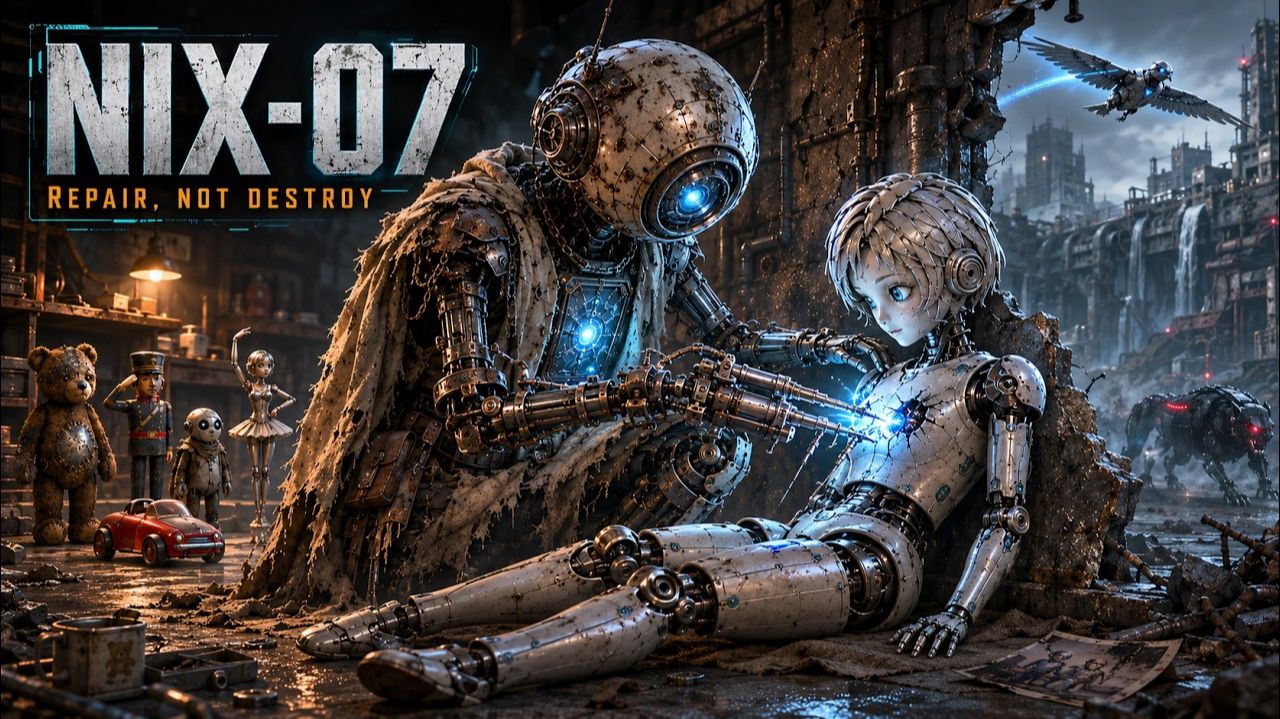 They Marked Him For Destruction—But He Was Built To Repair   Ep1#SciFiShortFilm #RobotAnimation