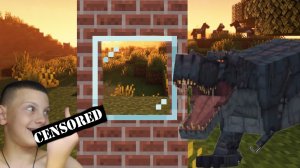 Я ПОСТРОИЛ ЗООПАРК ДИНОЗАВРОВ 😱 в Minecraft