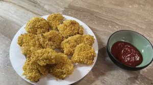 Куриное филе в хрустящей панировке.