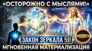 Закон Зеркала на максимальной скорости: Почему ваши мысли теперь сбываются мгновенно (Аштар Шеран)