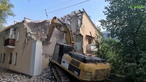 В Самаре начали сносить аварийное жилье