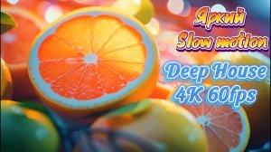 Залипни на 5 минут! Дип Хаус Ремикс Яркий Slow Motion 4K