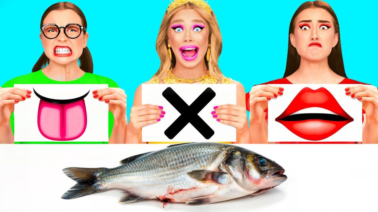 Откуси Лизни или Ничего Челлендж # Удивительные Кухонные Рецепты от Fun Challenge