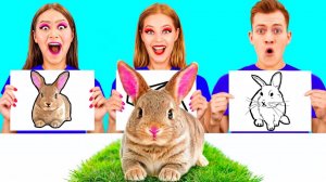 Кто Лучше Нарисует Предмет, Получит Его _ Сумасшедший Рисовальный Челлендж