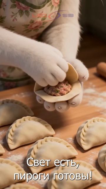 Свет есть, пироги готовы! 💡🥧