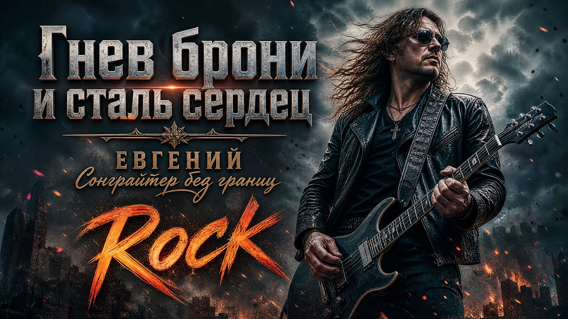 Мой новый хит «Гнев брони и сталь сердец» — слова мои, Скачков Е. А.