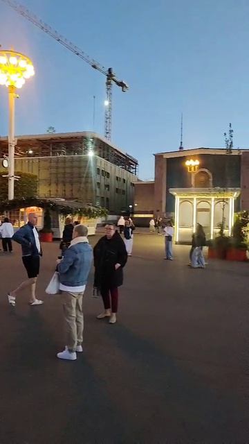 Красивые Фонтаны на ВДНХ в Москве.