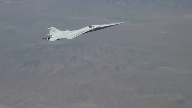 NASA’s X-59 Completes First Wheels-Up Flight