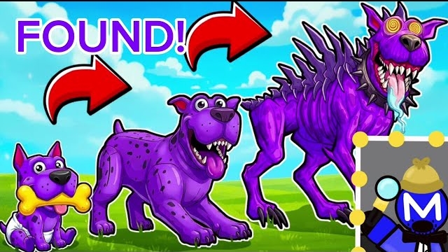 ФИОЛЕТОВЫЙ ДОМИК СОБАКИ В MORPH WORLD! 🟣💜 СЕКРЕТНЫЕ МЕСТА
