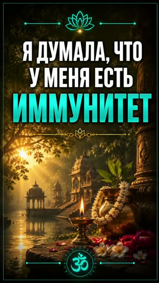 Я думала, что у меня есть иммунитет...