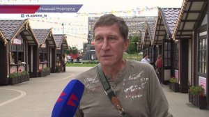 Белая голубка с рыжими пятнами несколько дней жила на Нижегородской ярмарке