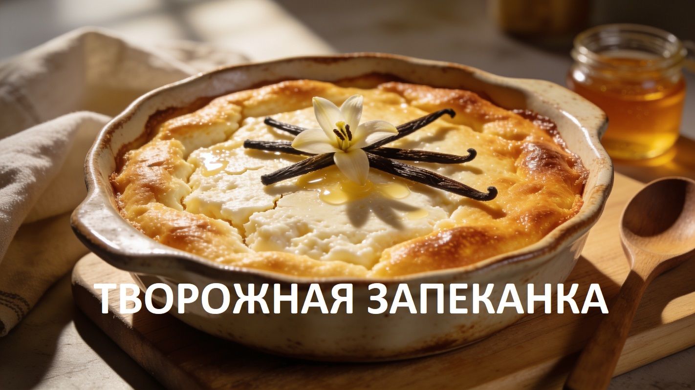 Как приготовить творожную запеканку: весёлая песенка и пошаговый рецепт
